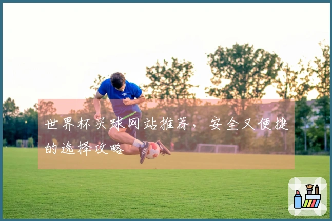 世界杯买球网站推荐，安全又便捷的选择攻略